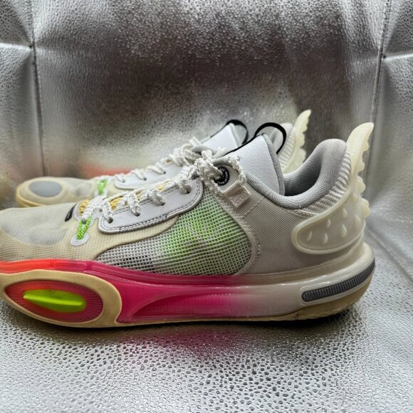 Size 9.5 Li-Ning Way of Wade All City 11 Blossom Mens Beige Sneaker‎ ABAT005-4 - Picture 6 of 9